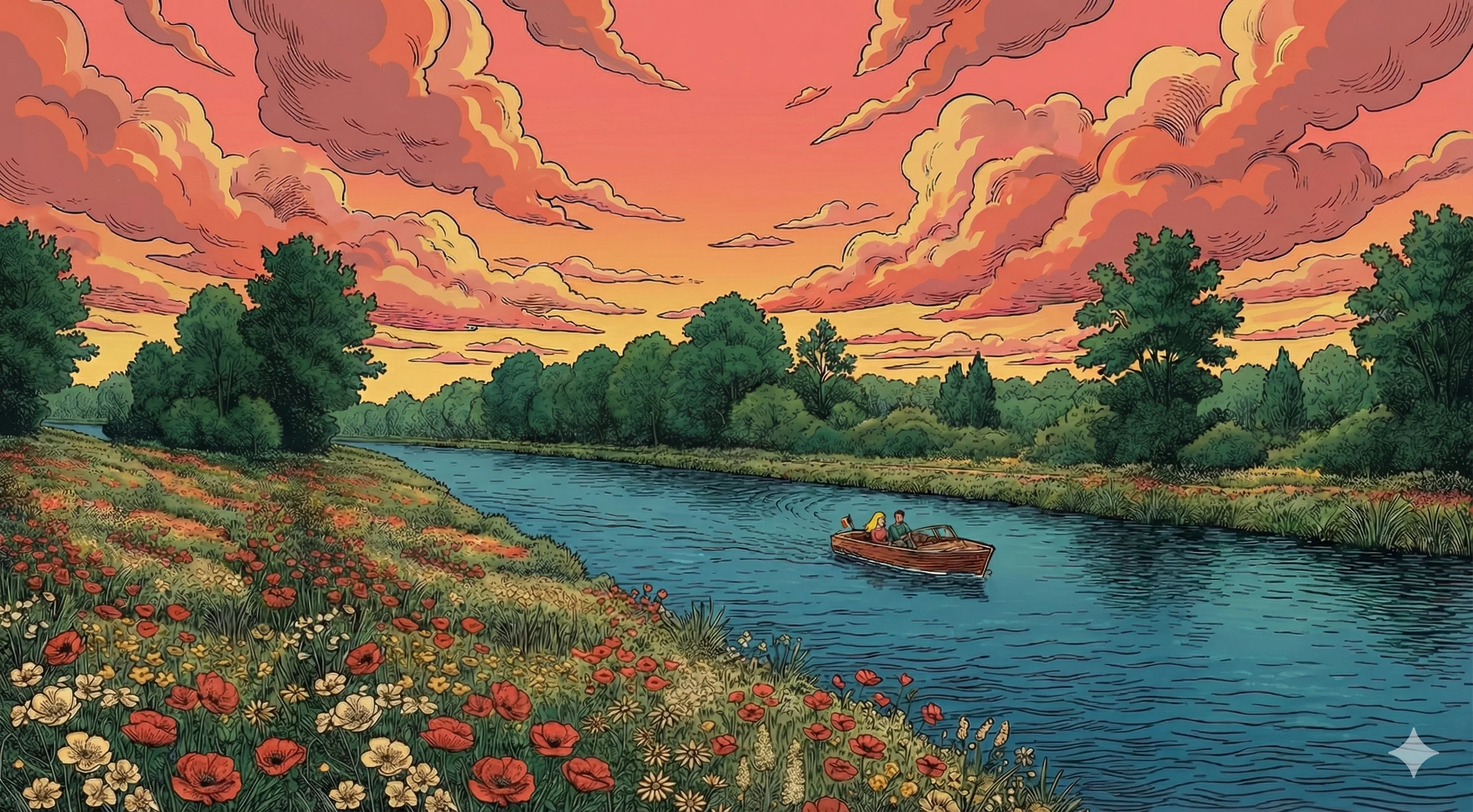 Canal de Nantes à Brest - L'Escampette